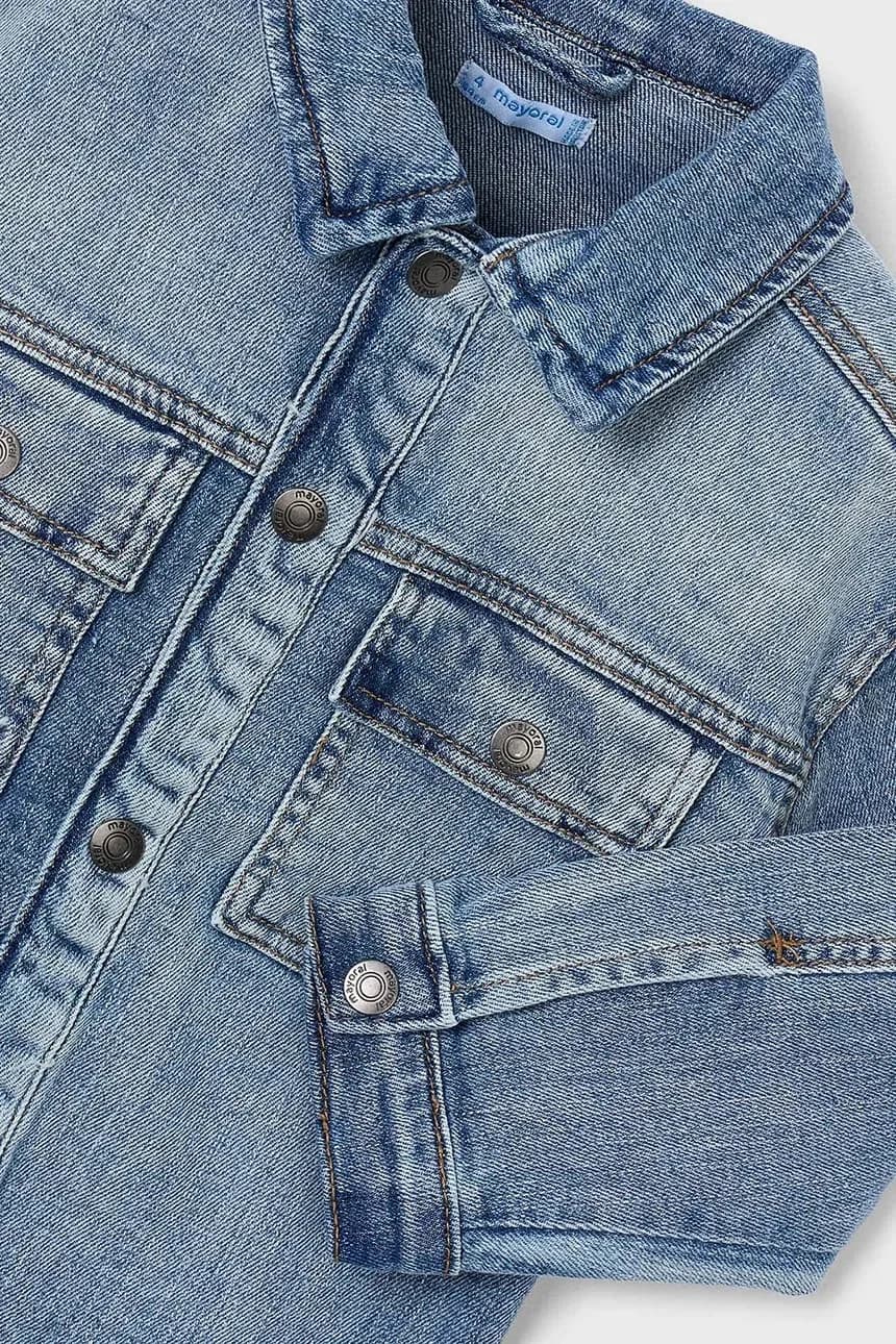 Детская джинсовая куртка - фото 4