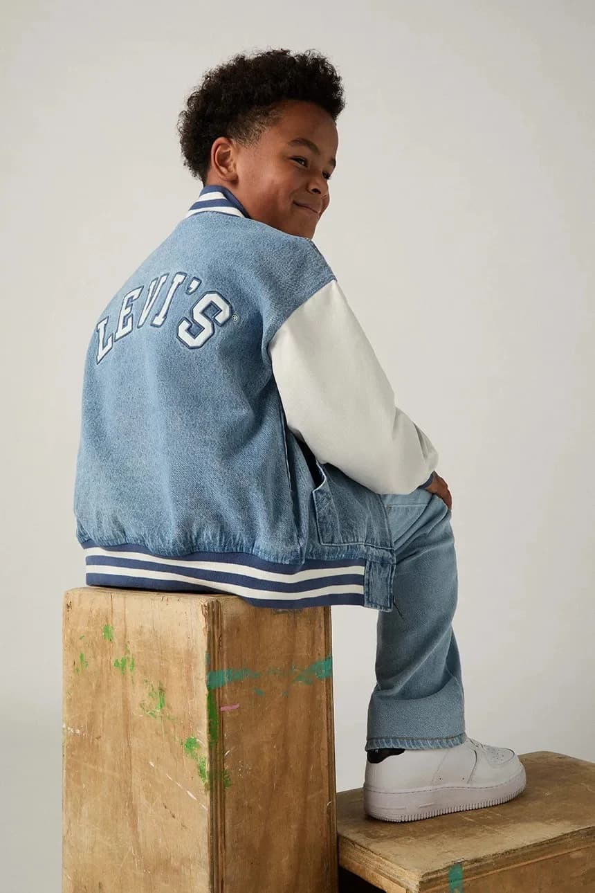 Детская джинсовая куртка DENIM BOMBER JACKET