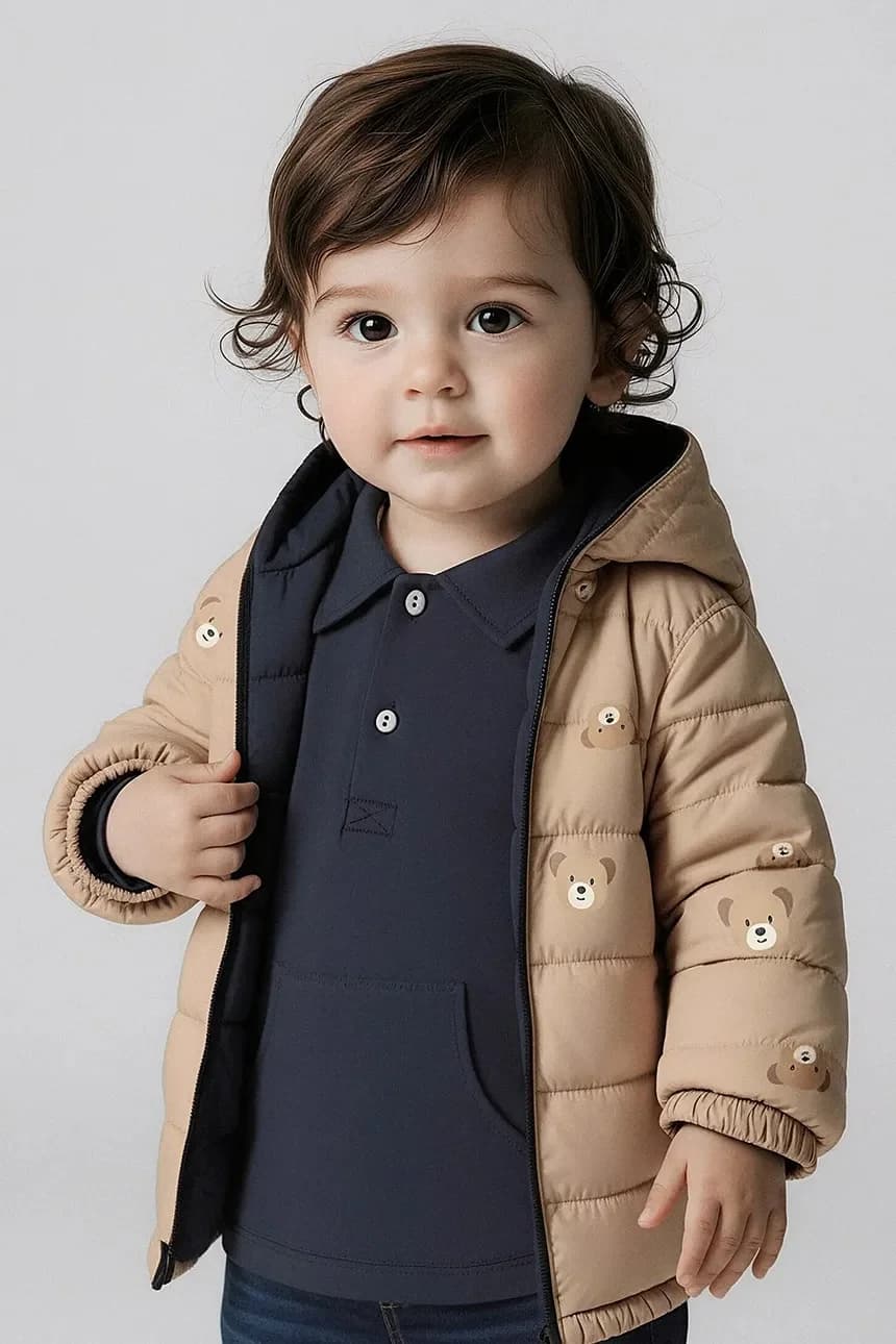 Детская двусторонняя куртка - фото 6