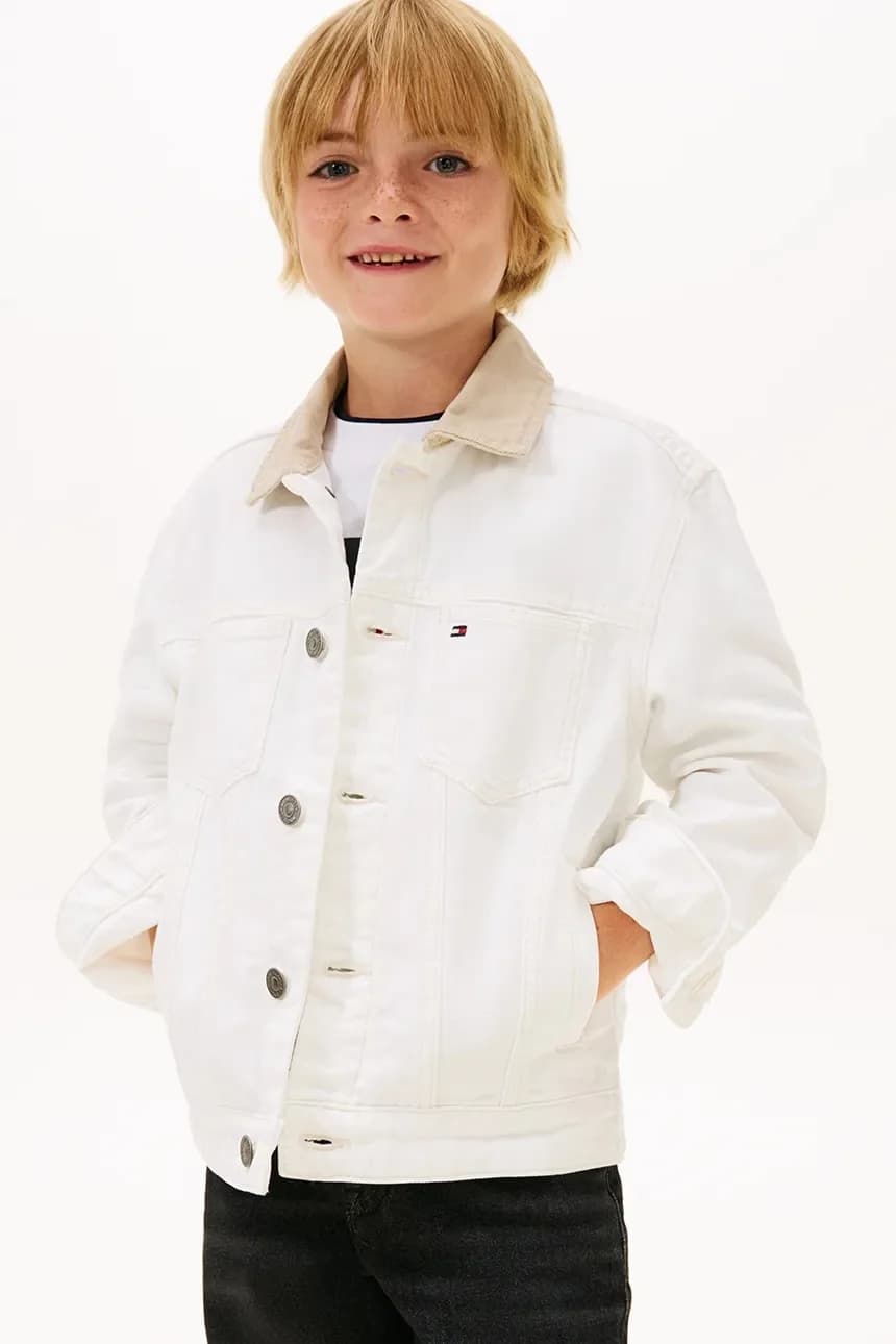 Детская джинсовая куртка - фото 3