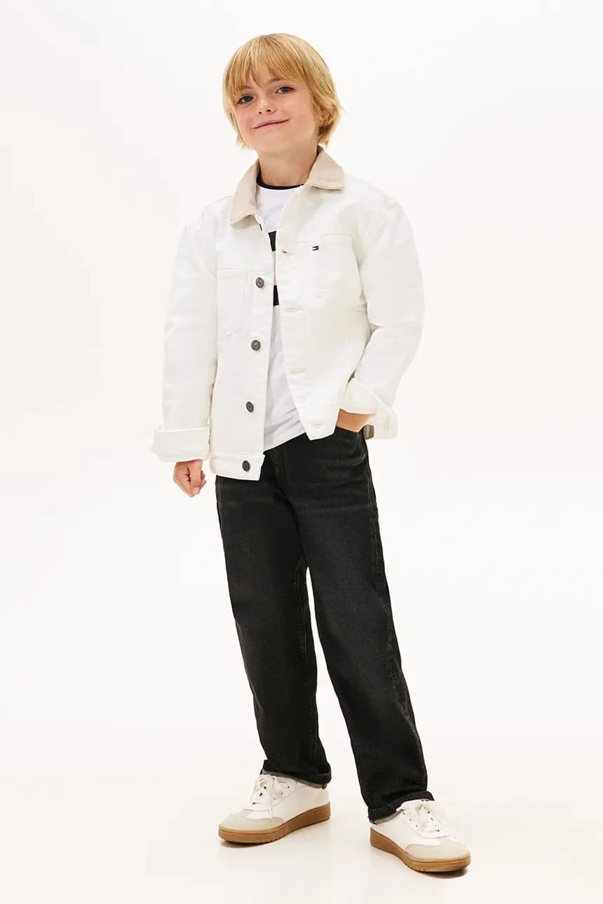 Детская джинсовая куртка - фото 4