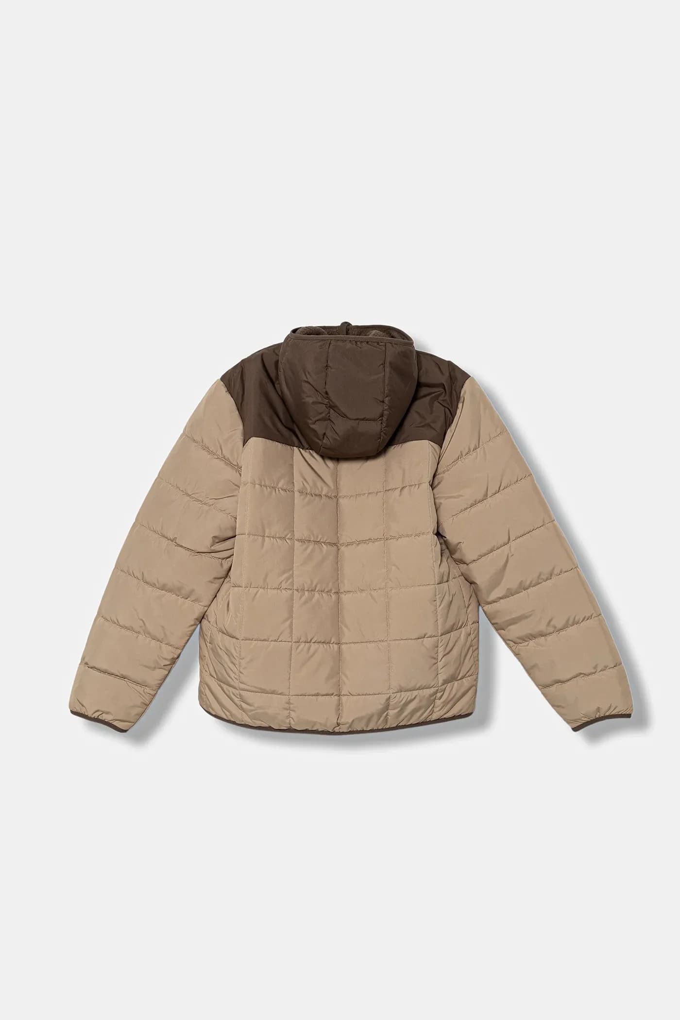 Детская двусторонняя куртка B REVERSIBLE SHASTA FZ HOODED JACKET - фото 4