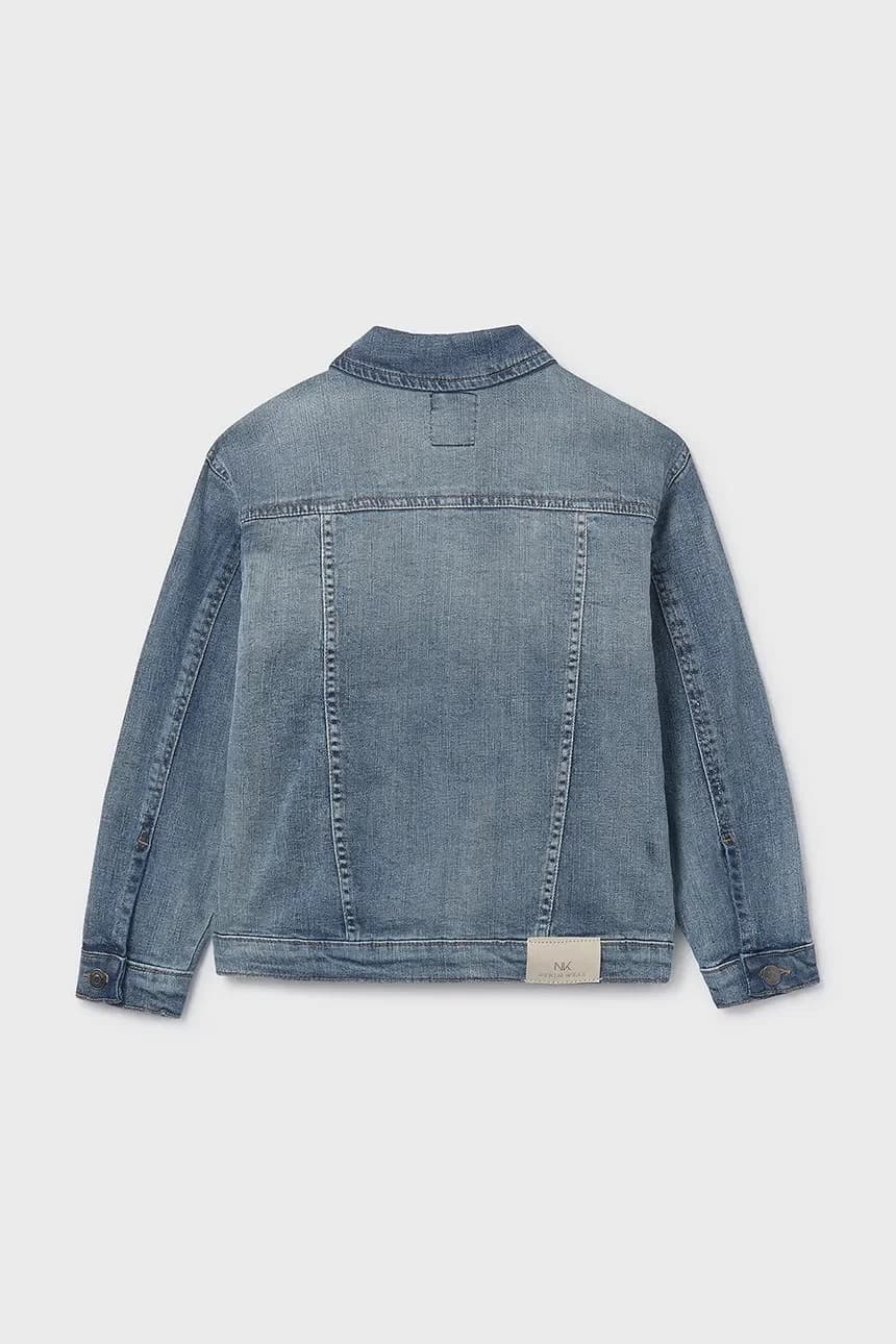 Детская джинсовая куртка - фото 3