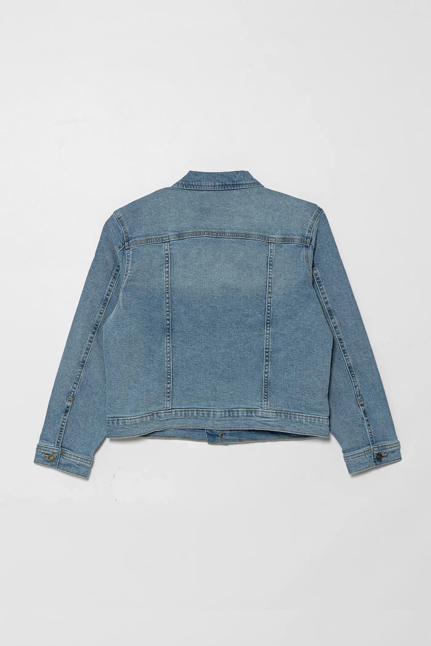 Детская джинсовая куртка - фото 2