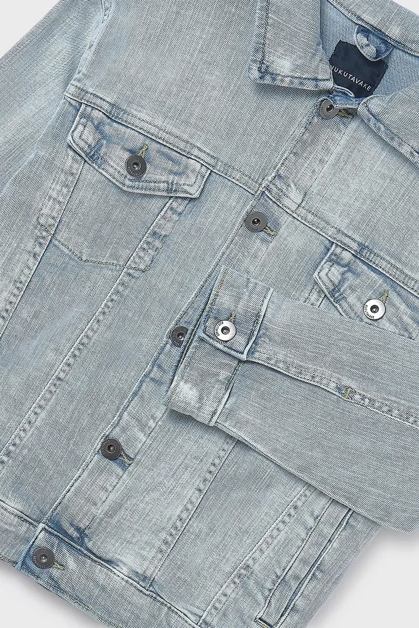 Детская джинсовая куртка - фото 3