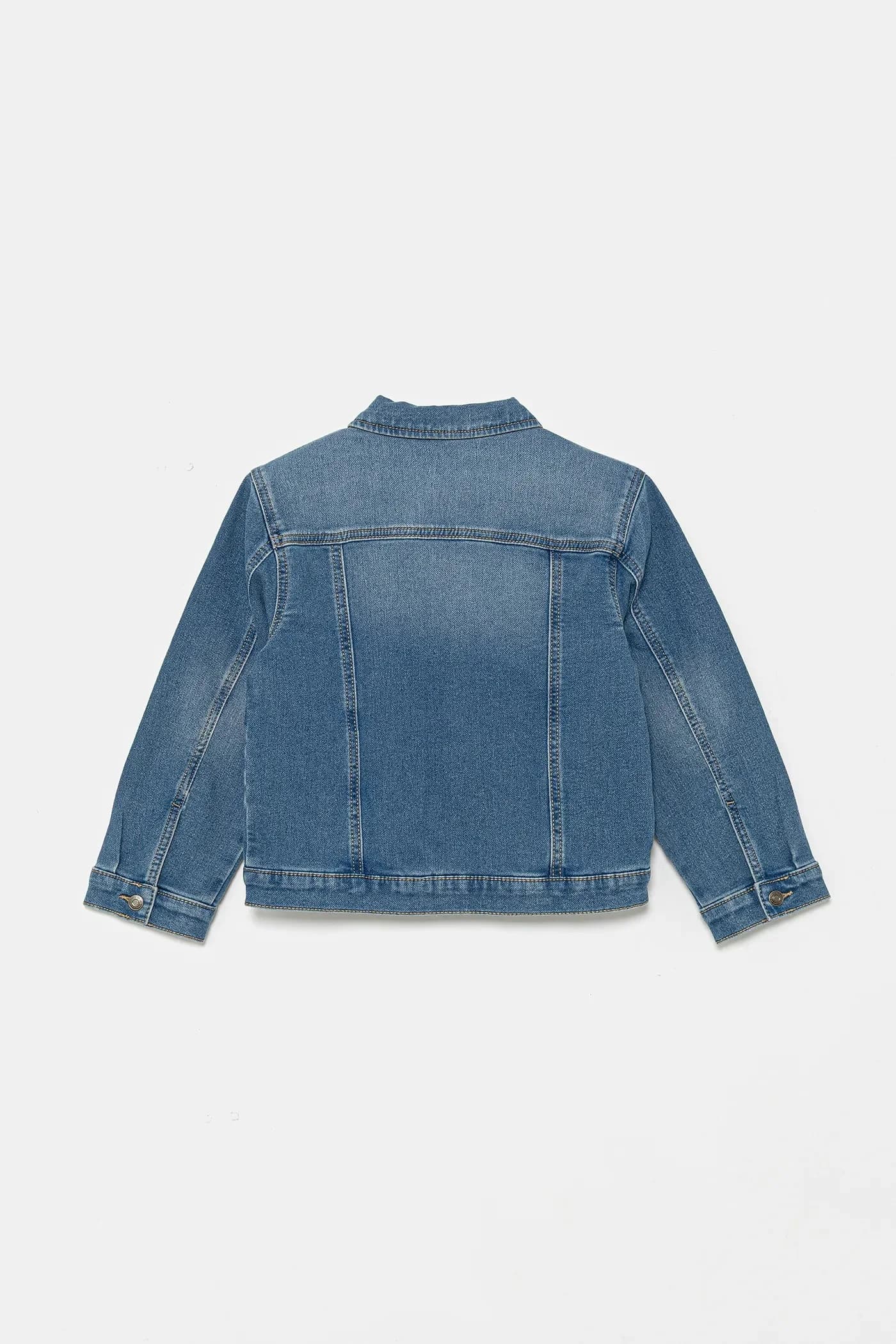 Детская джинсовая куртка - фото 2
