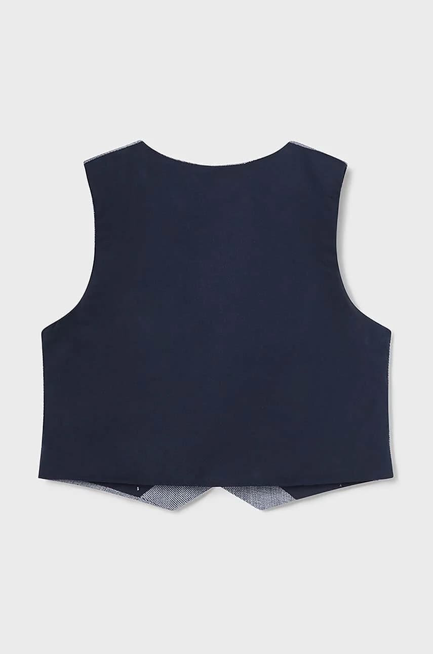 Детский жилет из смесового льна - фото 2