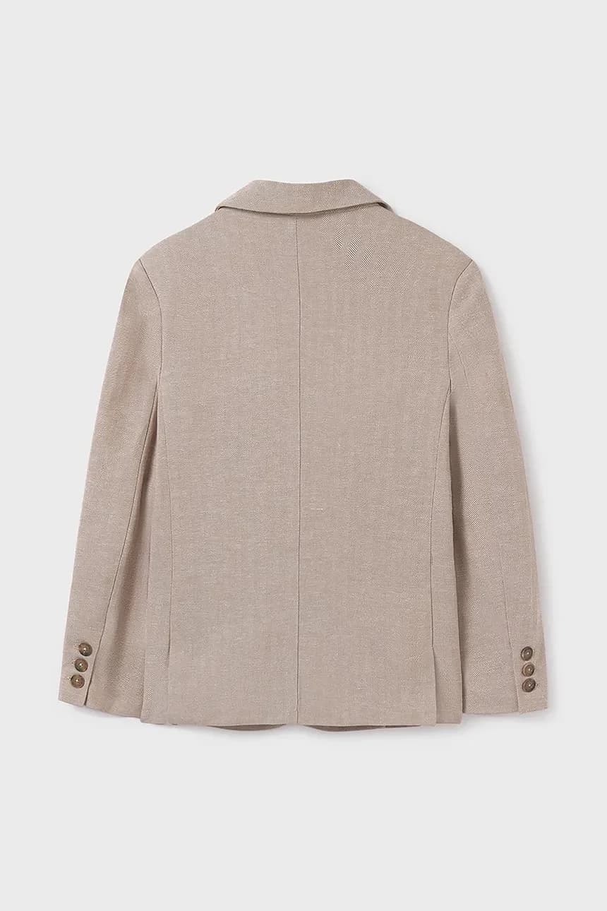 Детская куртка из смесового льна - фото 3