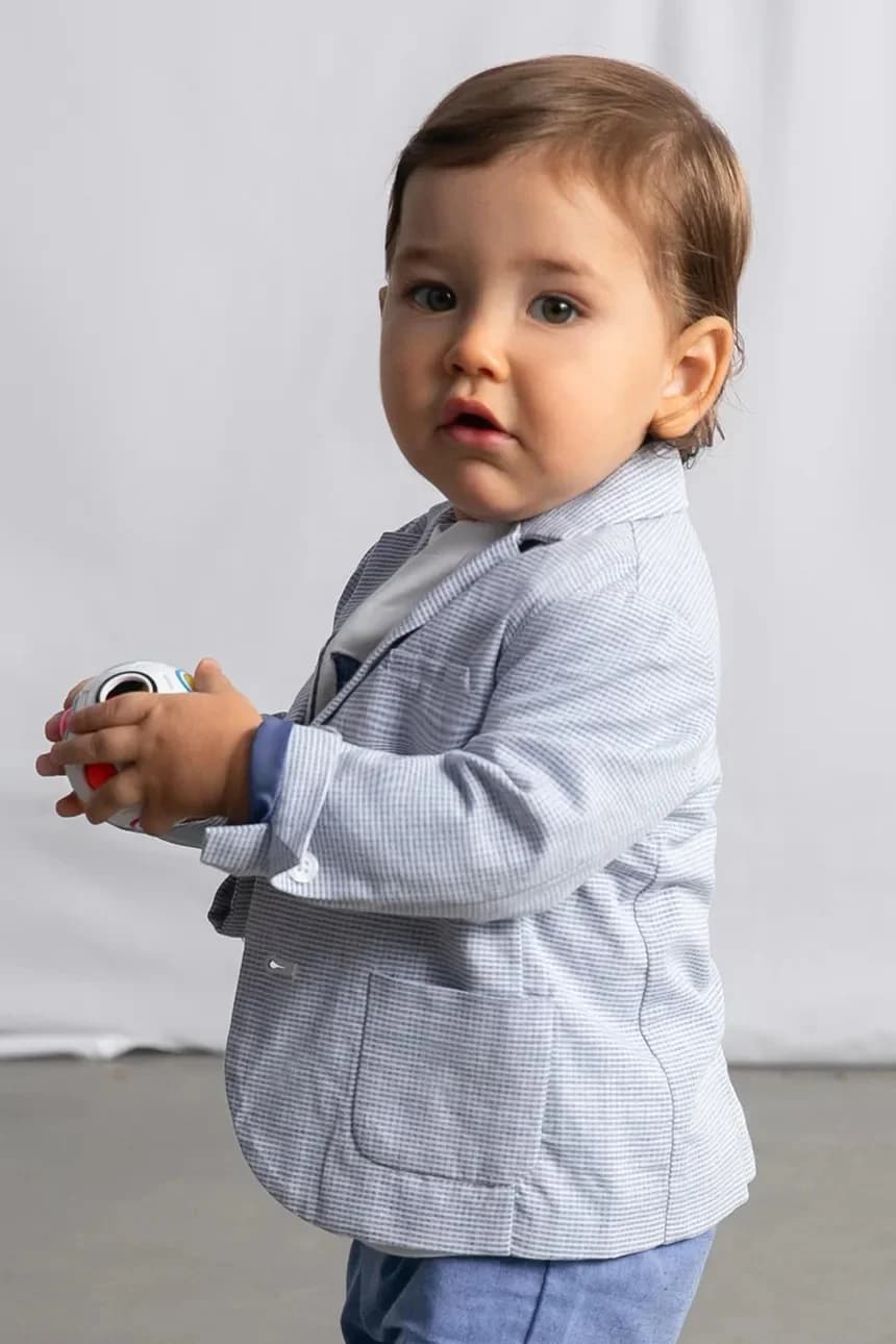 Детская куртка из смесового льна