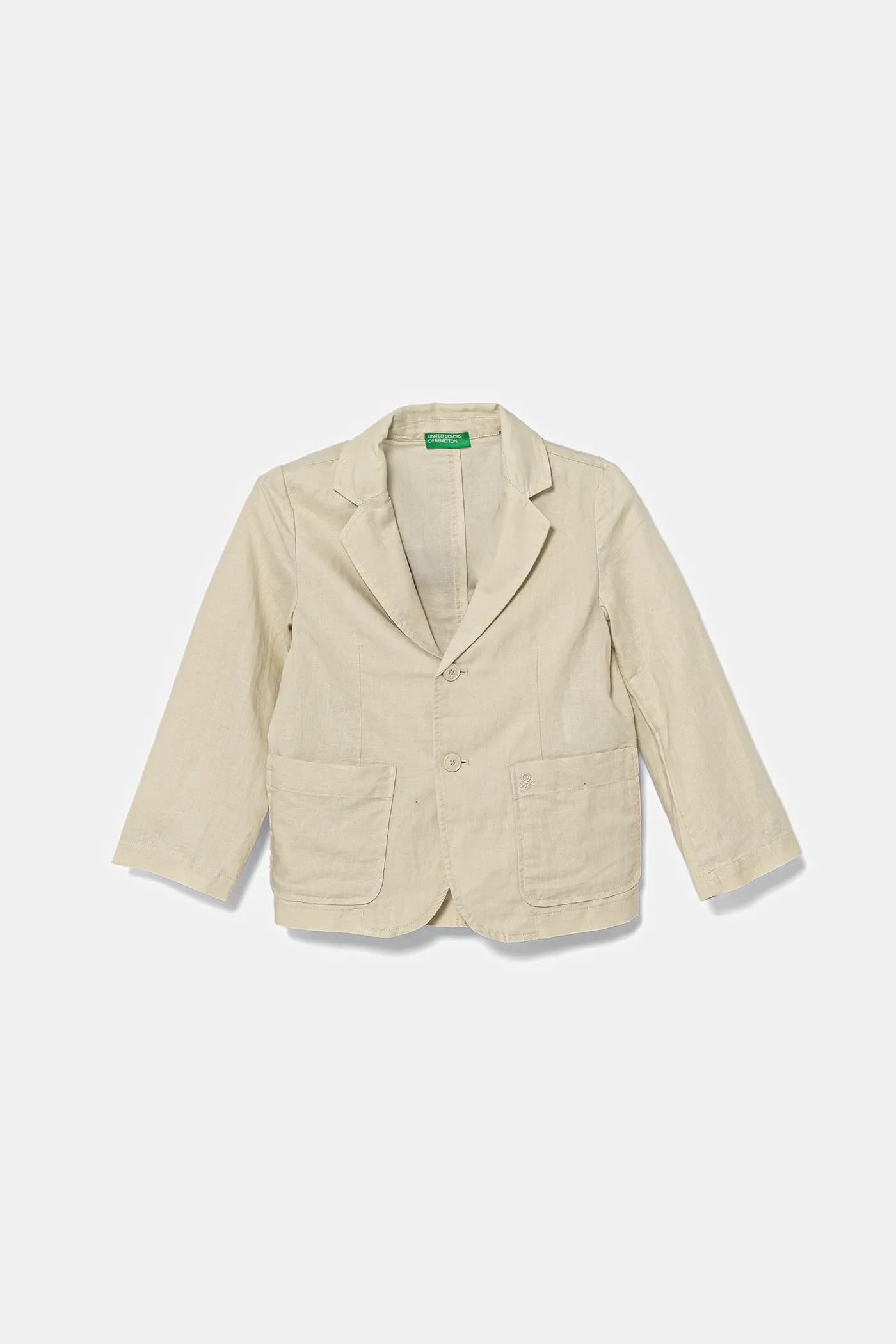 Детская льняная куртка