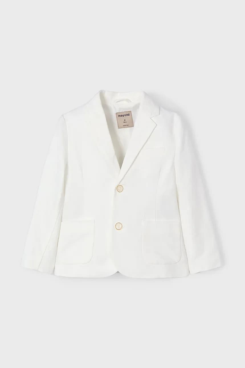 Детская куртка из смесового льна - фото 2