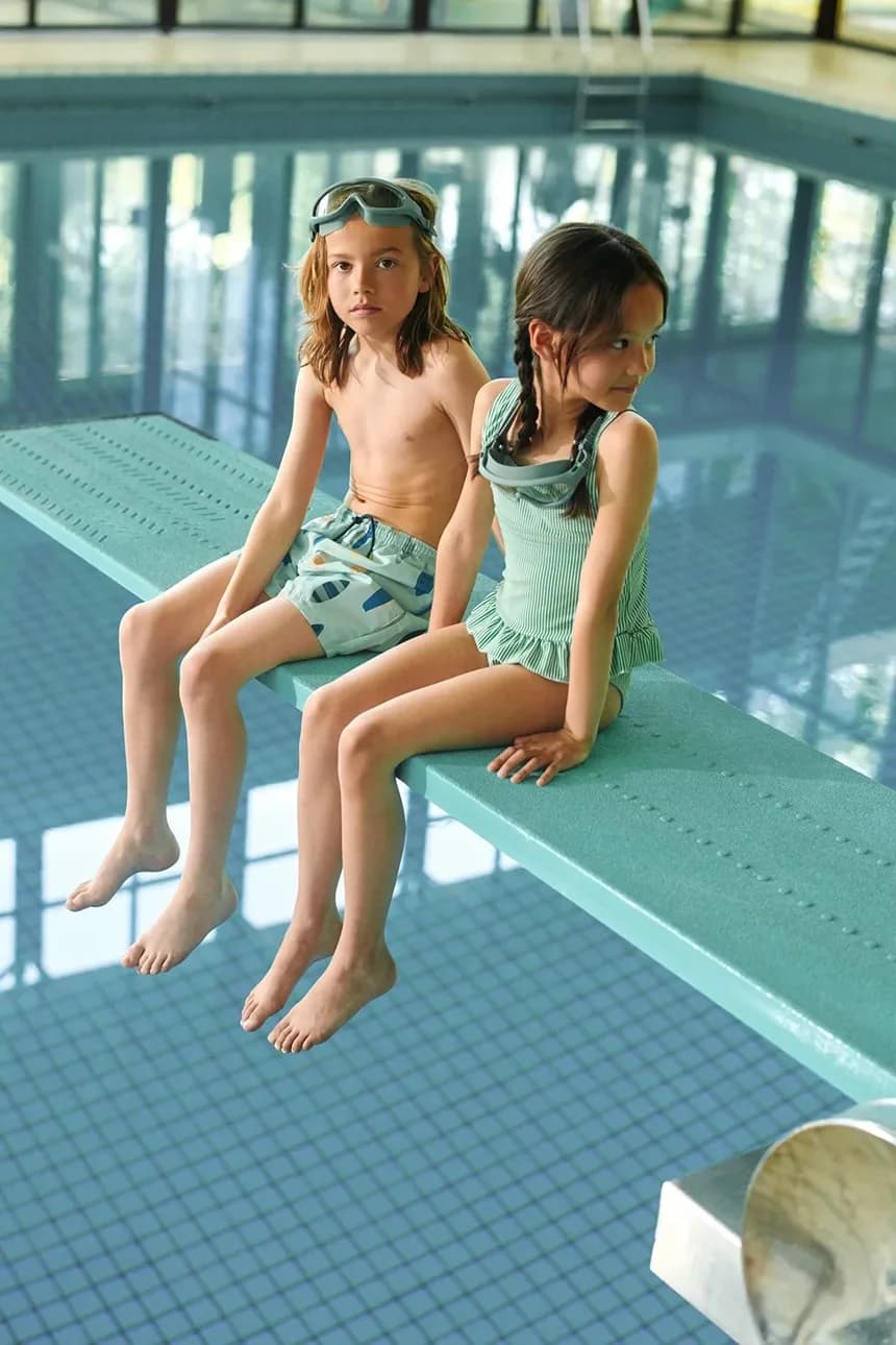 Шорты для плавания Duke с принтом Детские шорты для плавания - фото 4