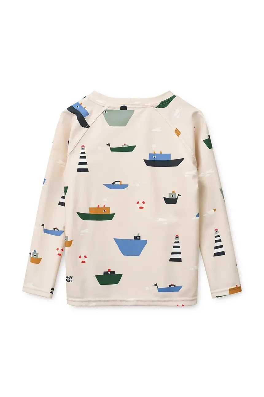 Детская футболка для плавания с длинными рукавами и принтом Noah - фото 2