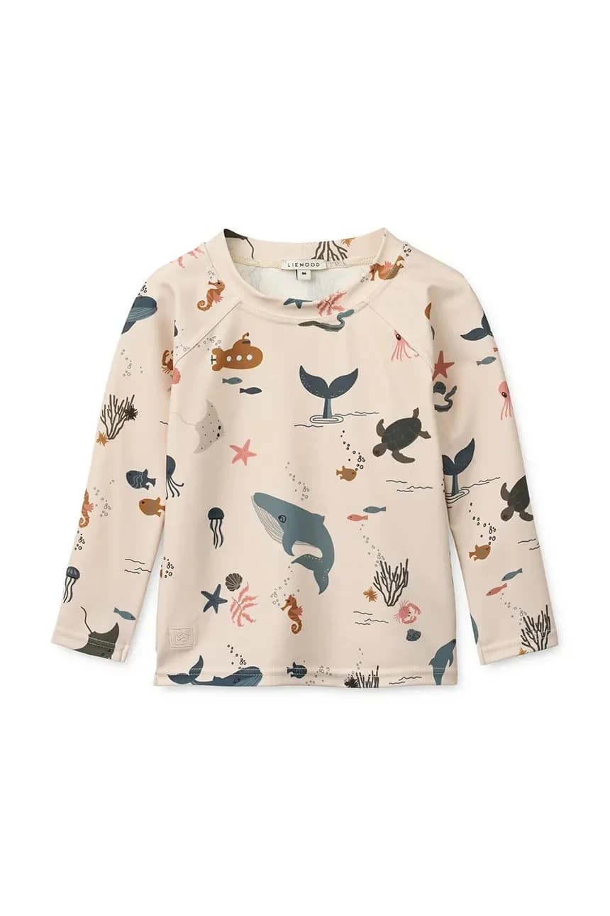 Детская футболка для плавания с длинными рукавами и принтом Noah