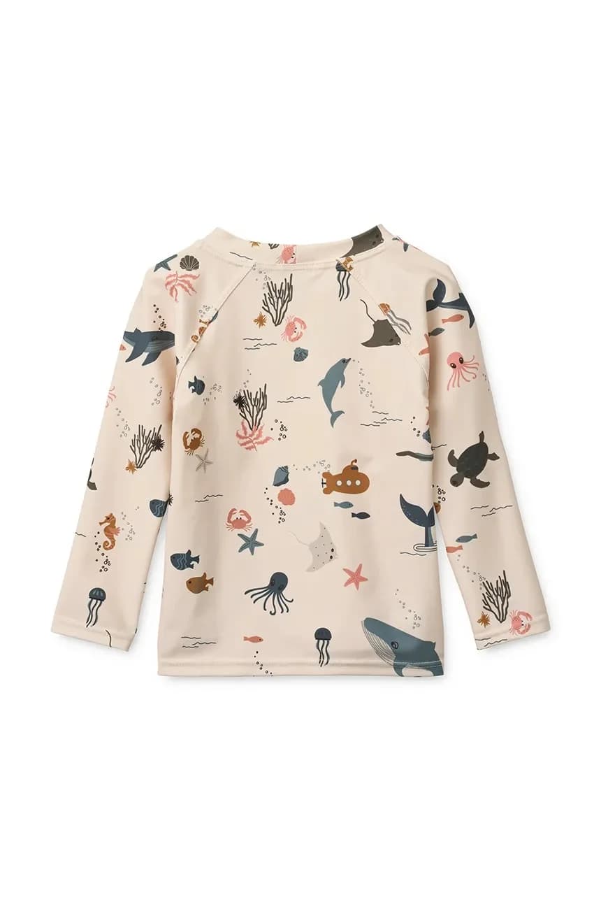 Детская футболка для плавания с длинными рукавами и принтом Noah - фото 2