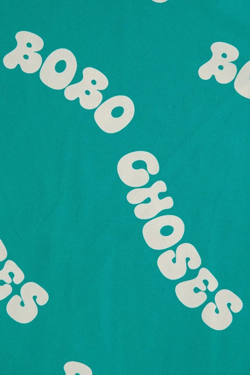 Волнистый детский купальный костюм с длинным рукавом - фото 3