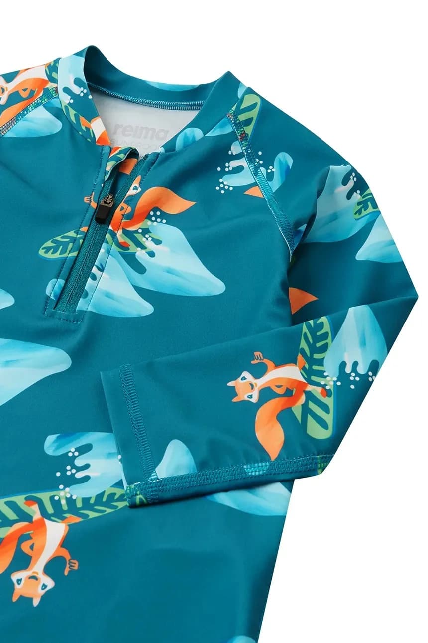 Тувалу детский купальный костюм с длинными рукавами - фото 3
