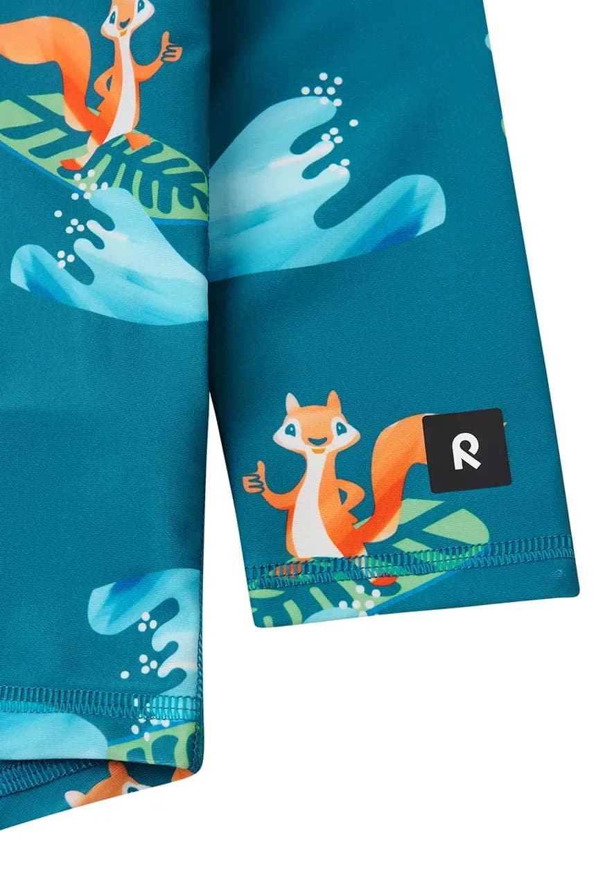 Тувалу детский купальный костюм с длинными рукавами - фото 4