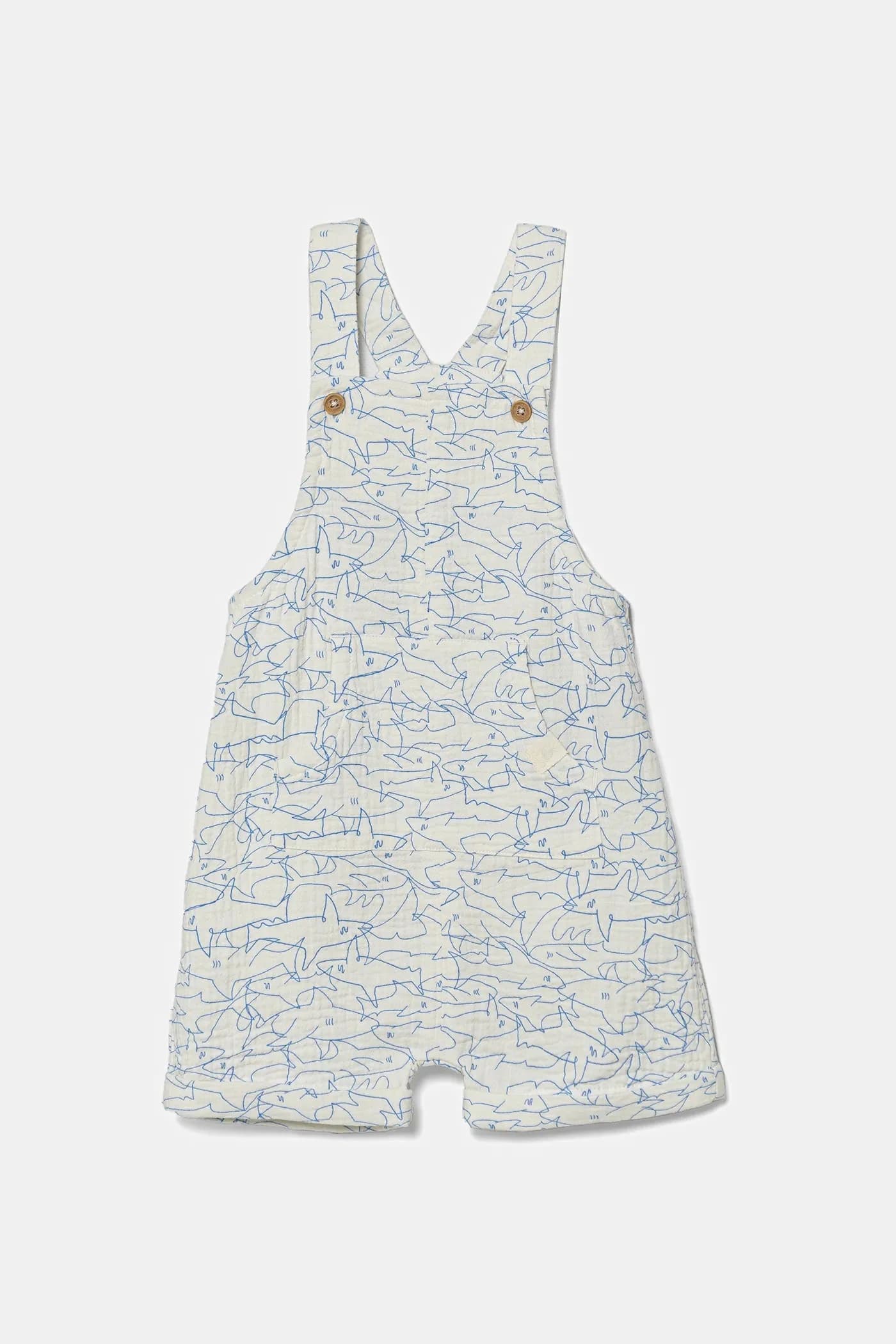 Хлопковые детские комбинезоны