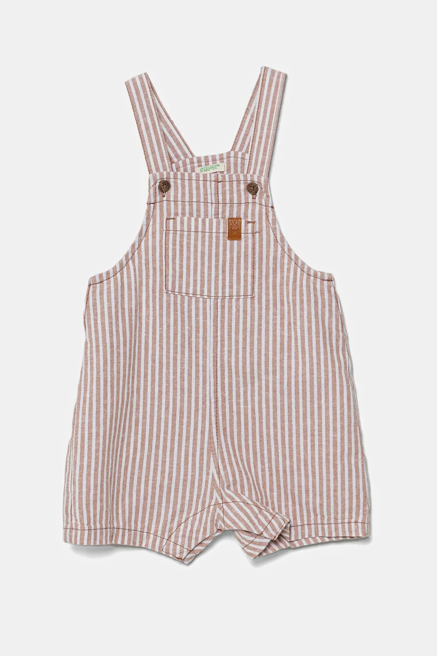 Льняные детские комбинезоны