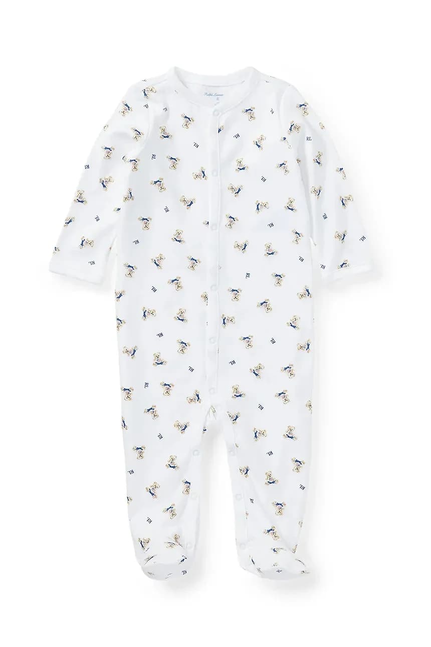 Хлопковый детский комбинезон