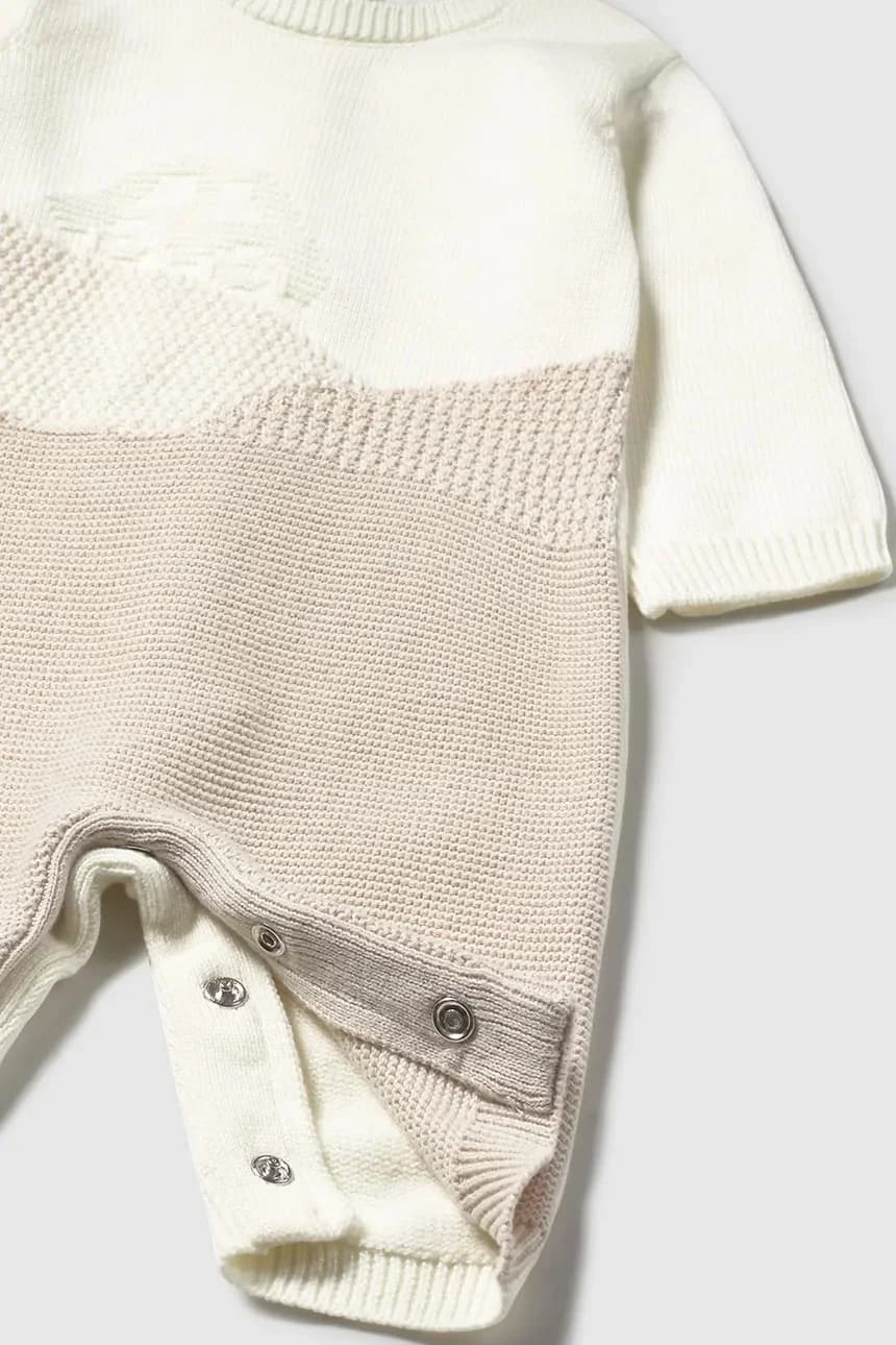 Детский комбинезон из смесовой шерсти - фото 3