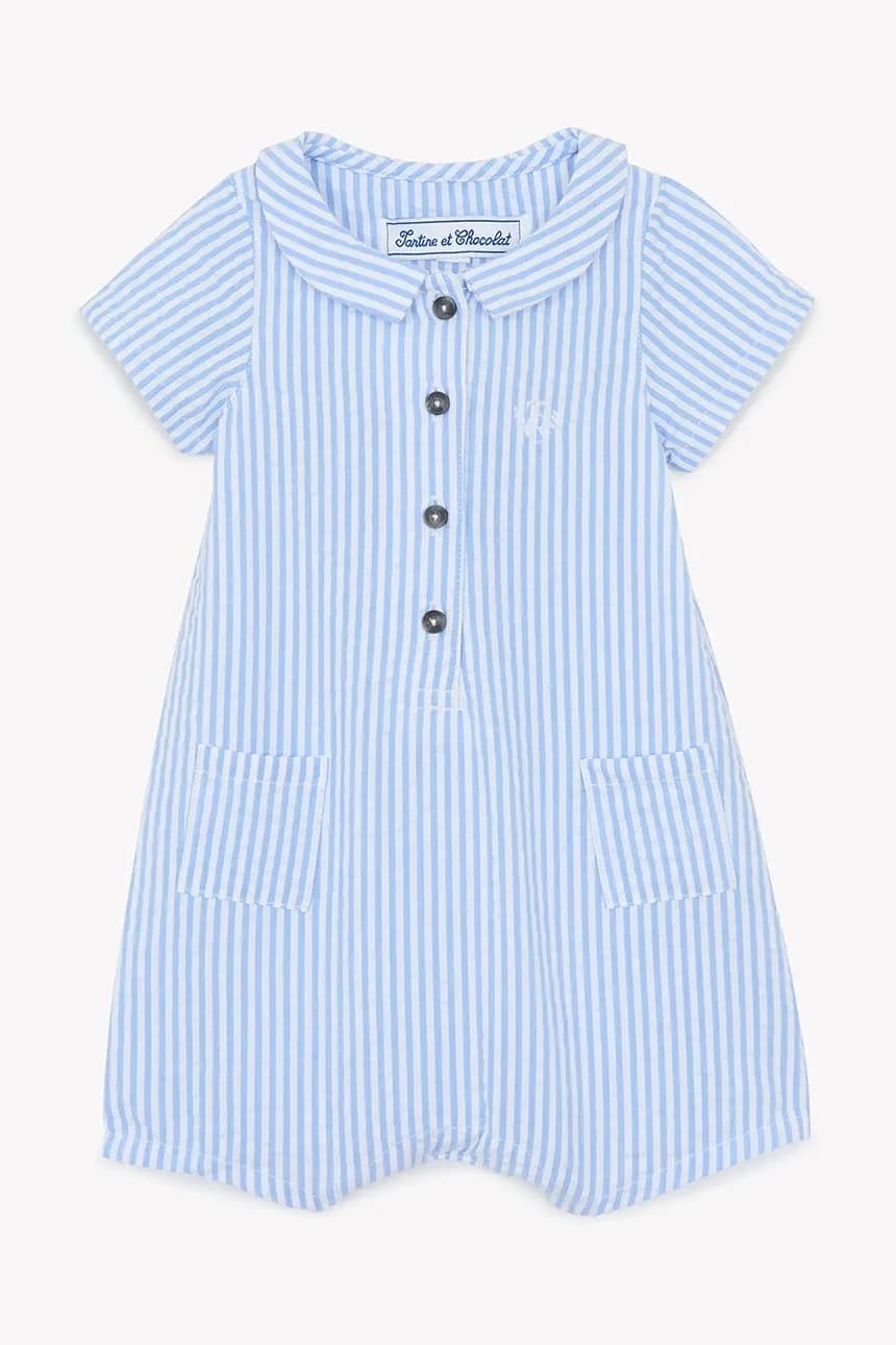 Хлопковые детские комбинезоны - фото 2