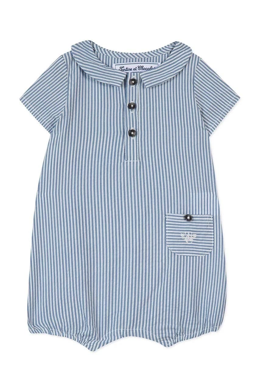 Хлопковые детские комбинезоны - фото 2