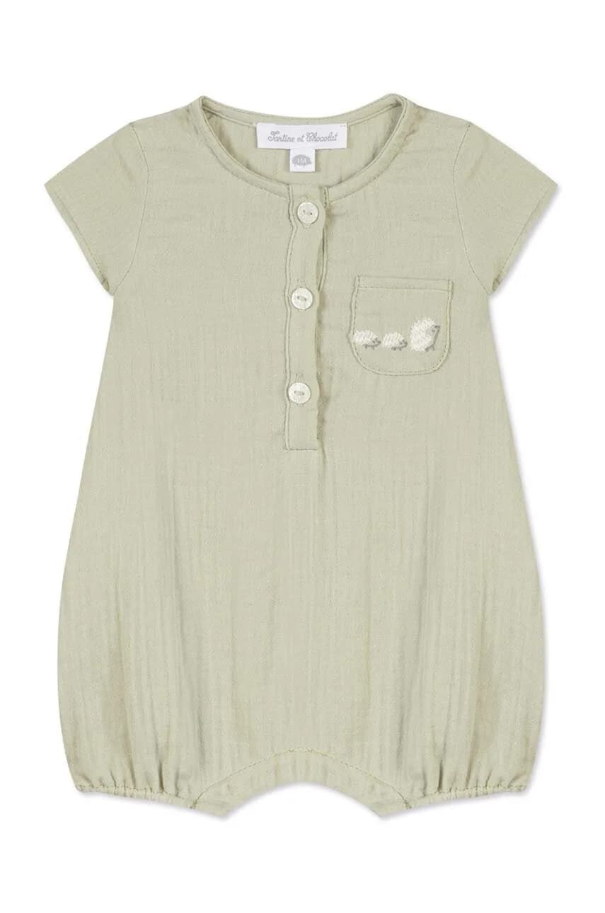 Хлопковые детские комбинезоны - фото 2