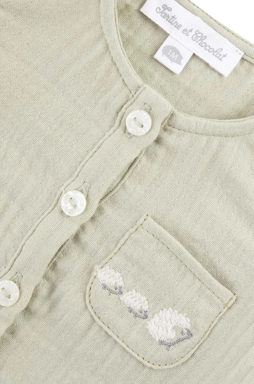 Хлопковые детские комбинезоны - фото 4