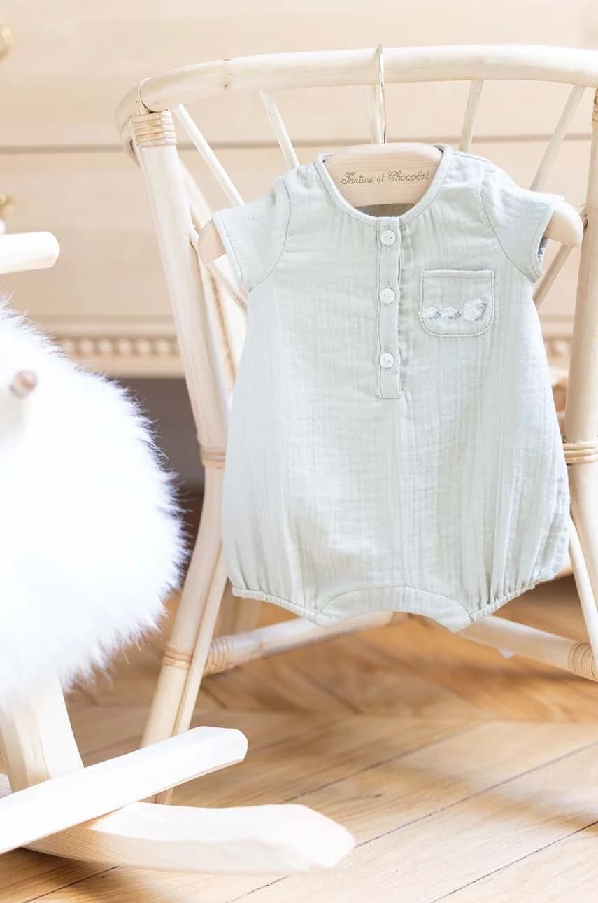 Хлопковые детские комбинезоны - фото 7