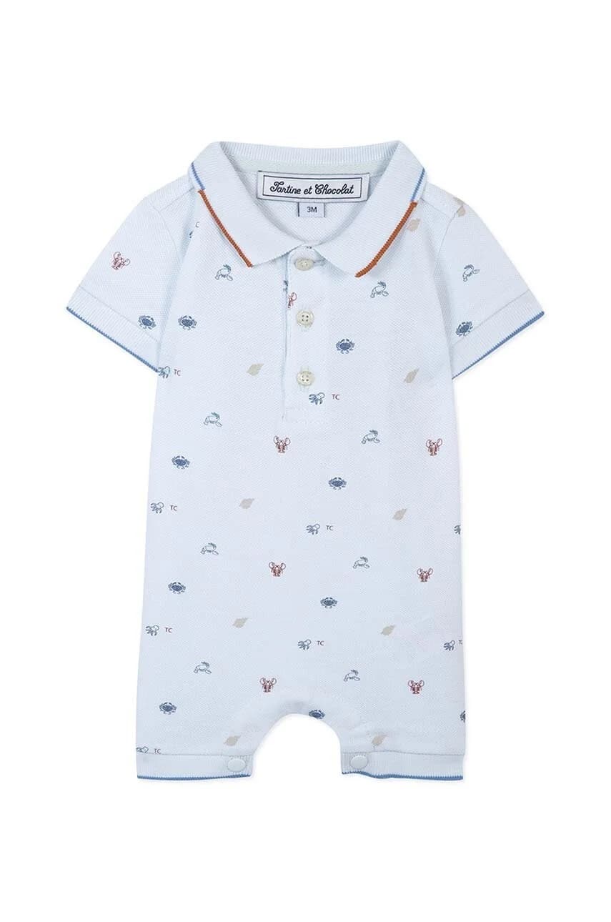 Хлопковые детские комбинезоны - фото 2