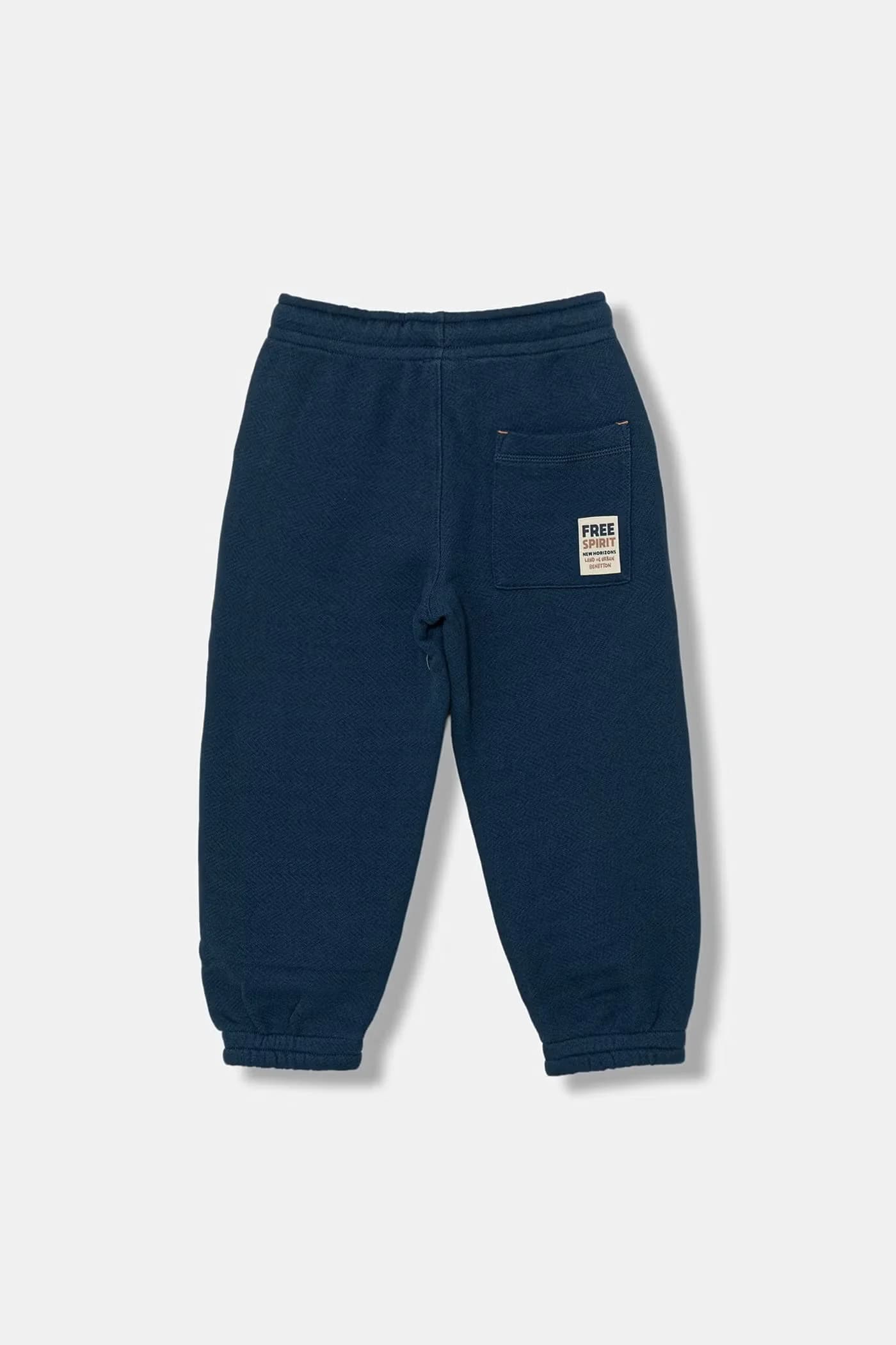 Детские хлопковые спортивные штаны - фото 2