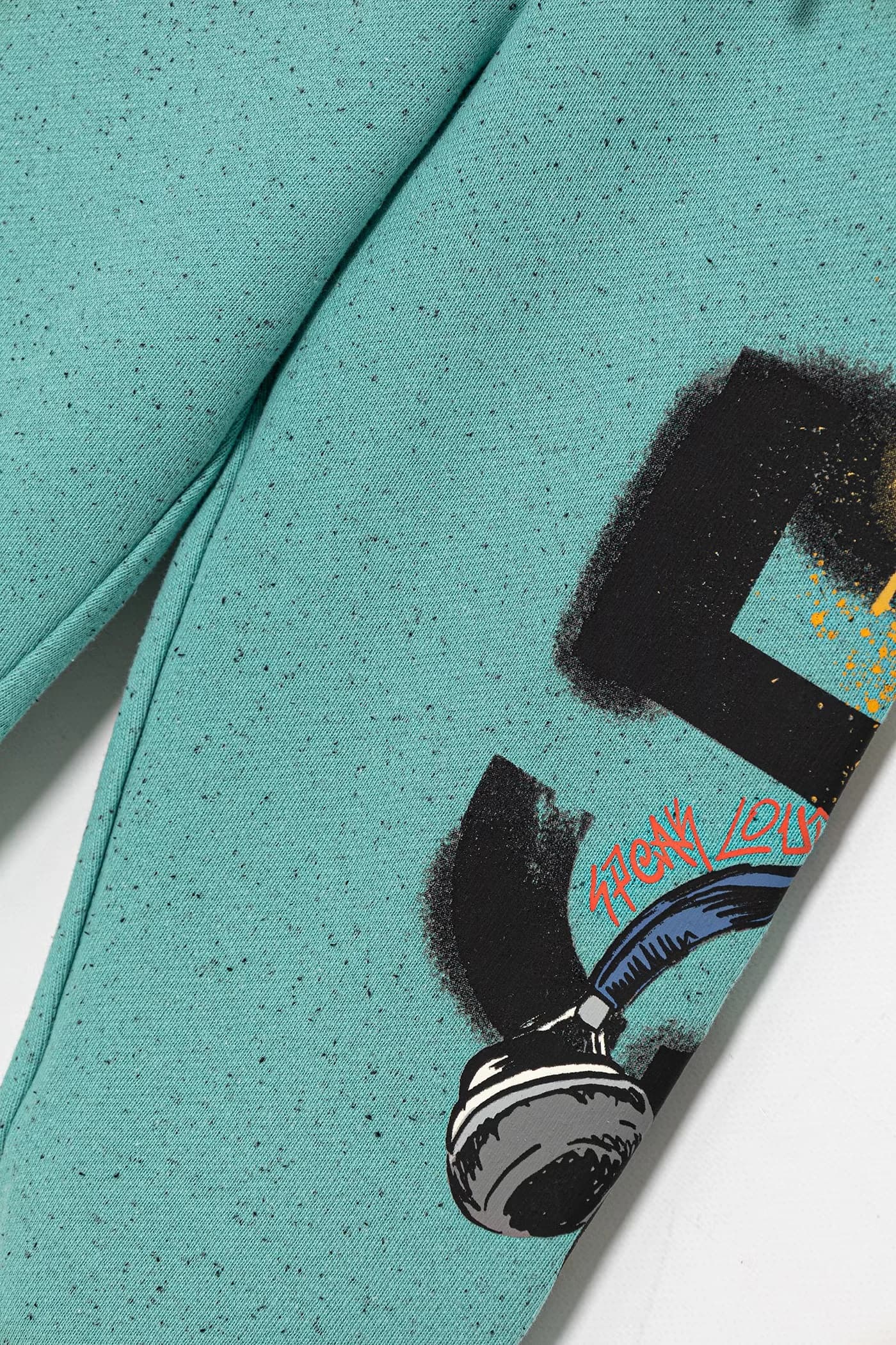 Детские хлопковые спортивные штаны - фото 3