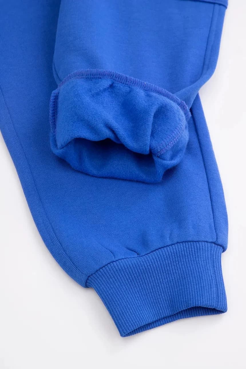 Детские хлопковые спортивные штаны - фото 4