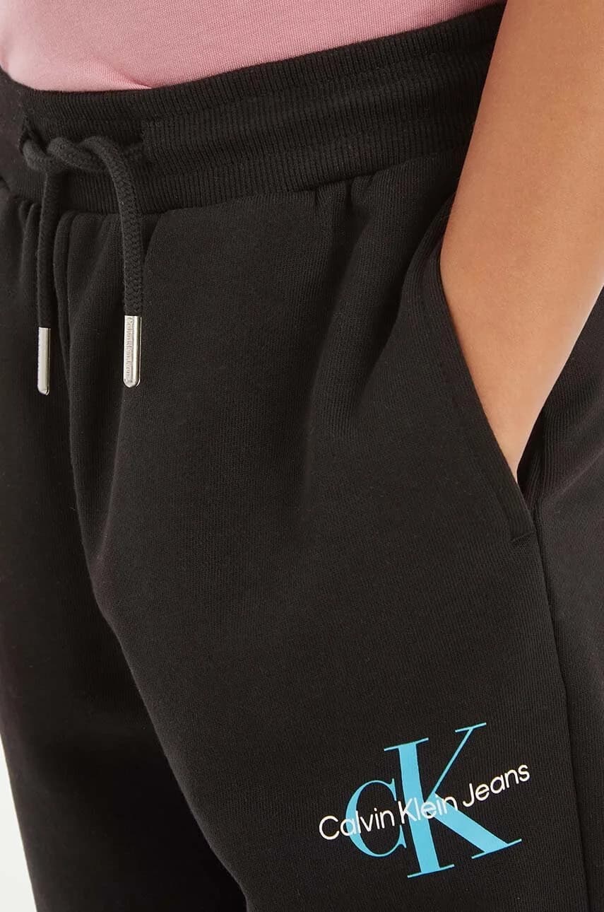 Детские спортивные штаны из хлопка IU0IU00285.9BYY - фото 5