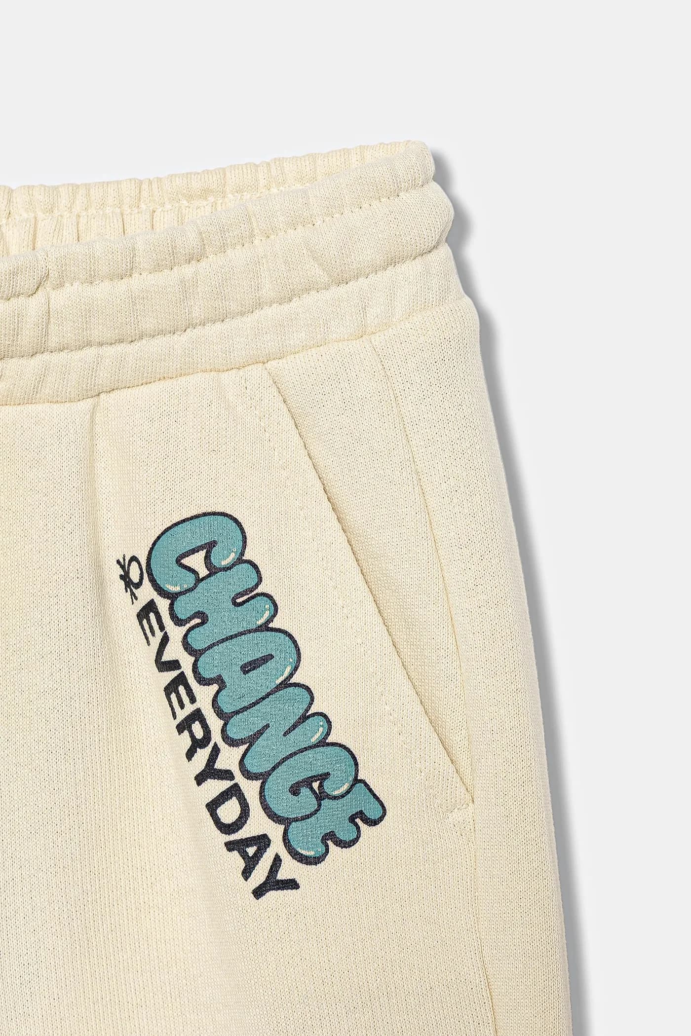 Детские хлопковые спортивные штаны - фото 3