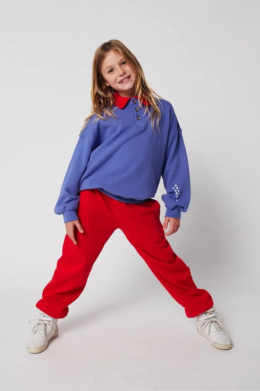 Детские хлопковые спортивные штаны Curve - фото 11