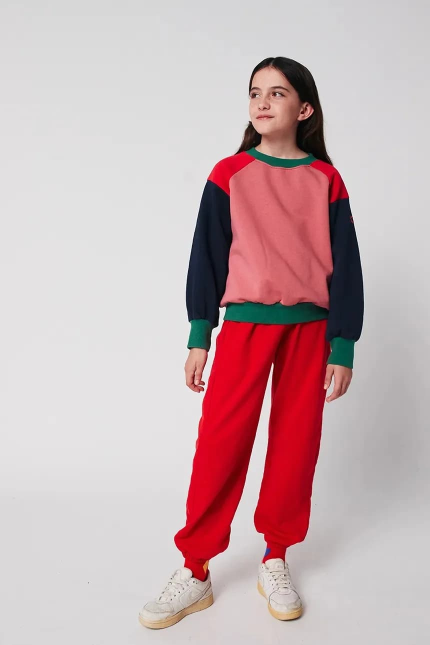 Детские хлопковые спортивные штаны Curve - фото 9