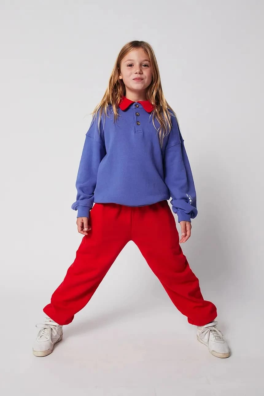 Детские хлопковые спортивные штаны Curve - фото 10