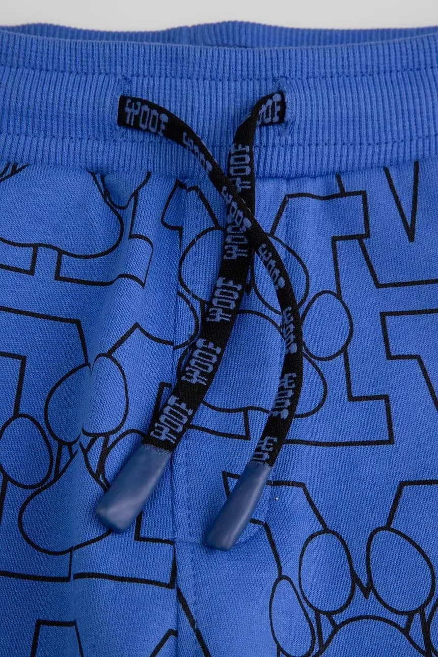 Детские хлопковые спортивные штаны - фото 3