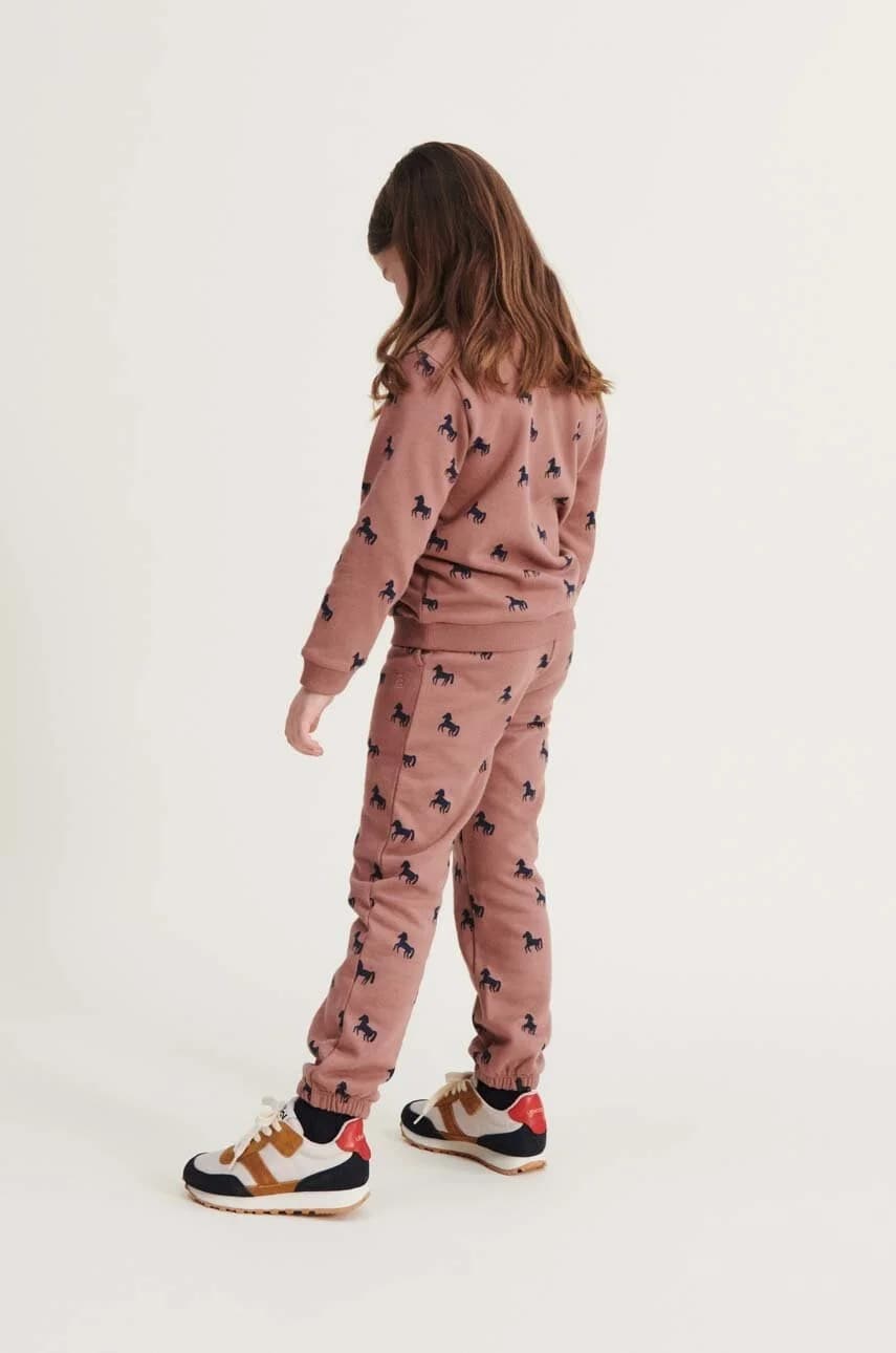 Детские хлопковые спортивные штаны - фото 5