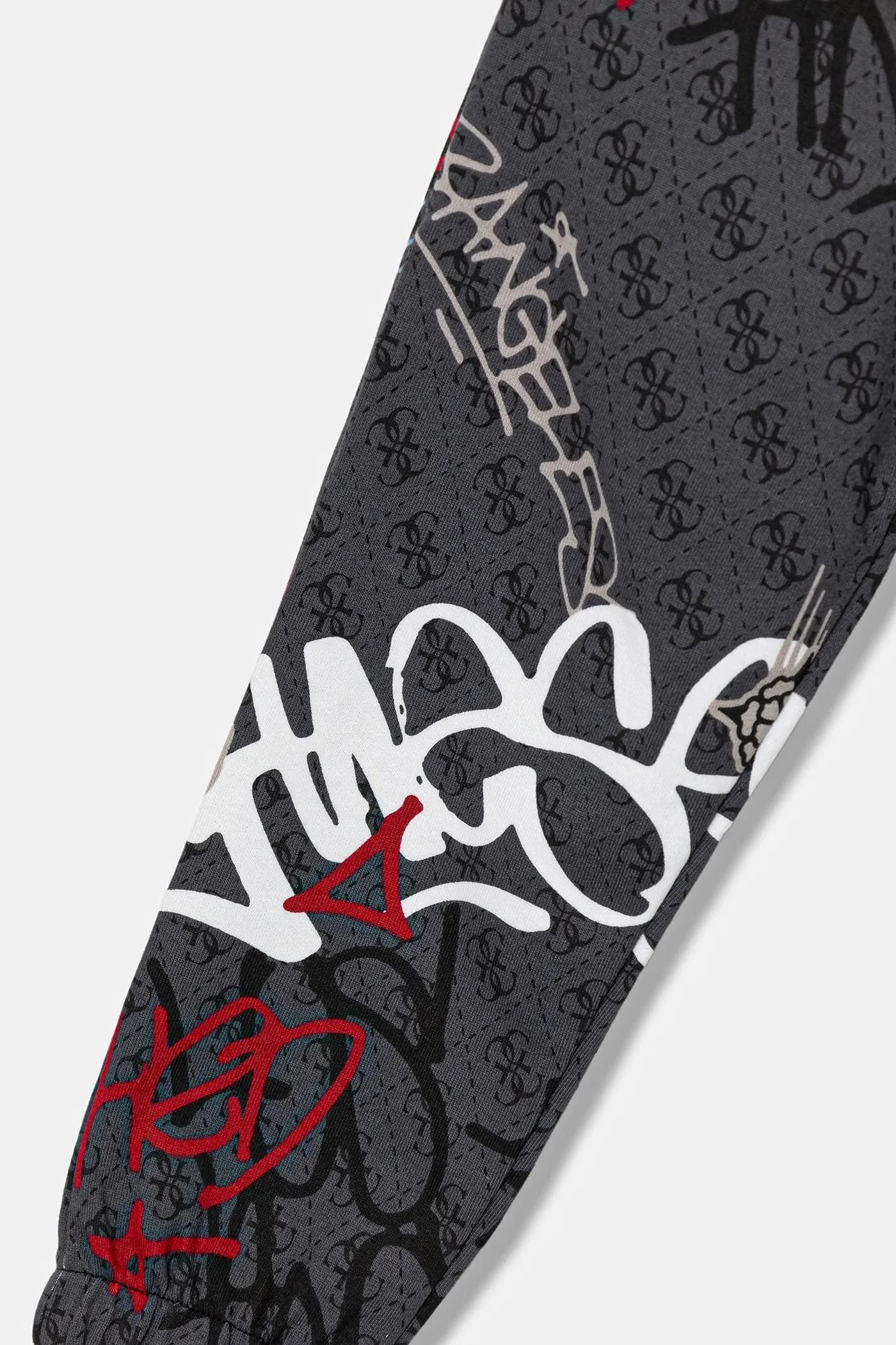 Детские хлопковые спортивные штаны - фото 3