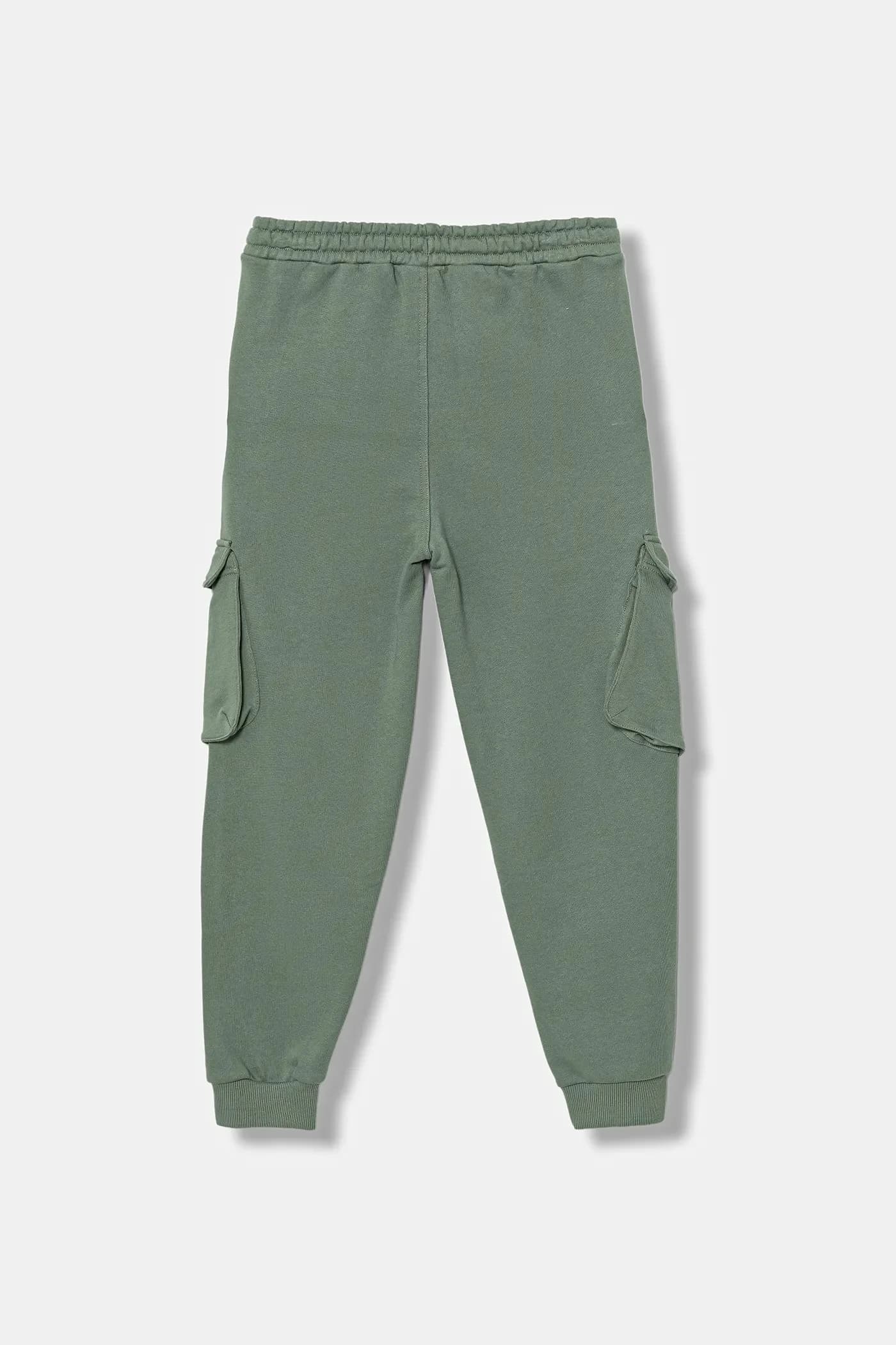 Детские хлопковые спортивные штаны - фото 2