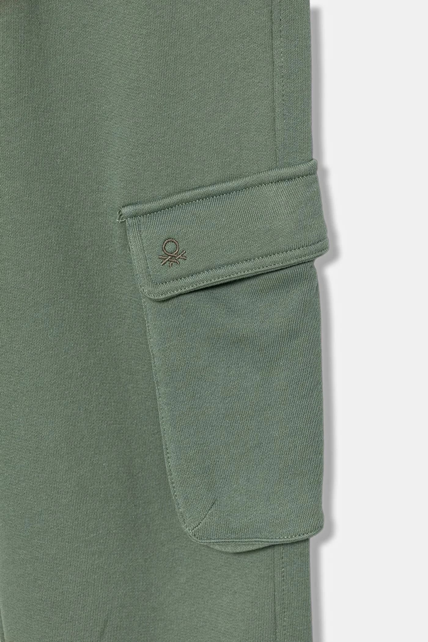 Детские хлопковые спортивные штаны - фото 3