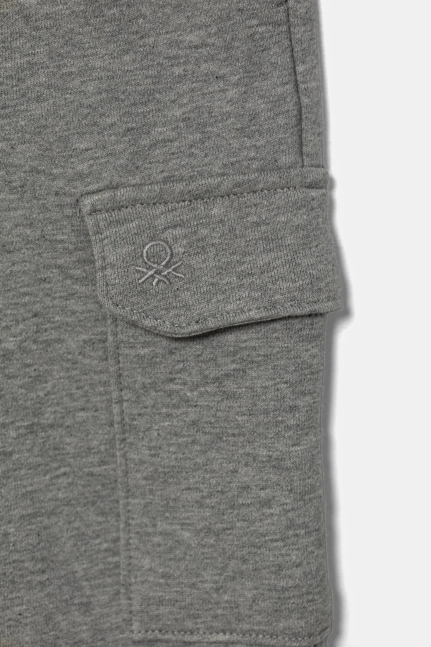 Детские хлопковые спортивные штаны - фото 3