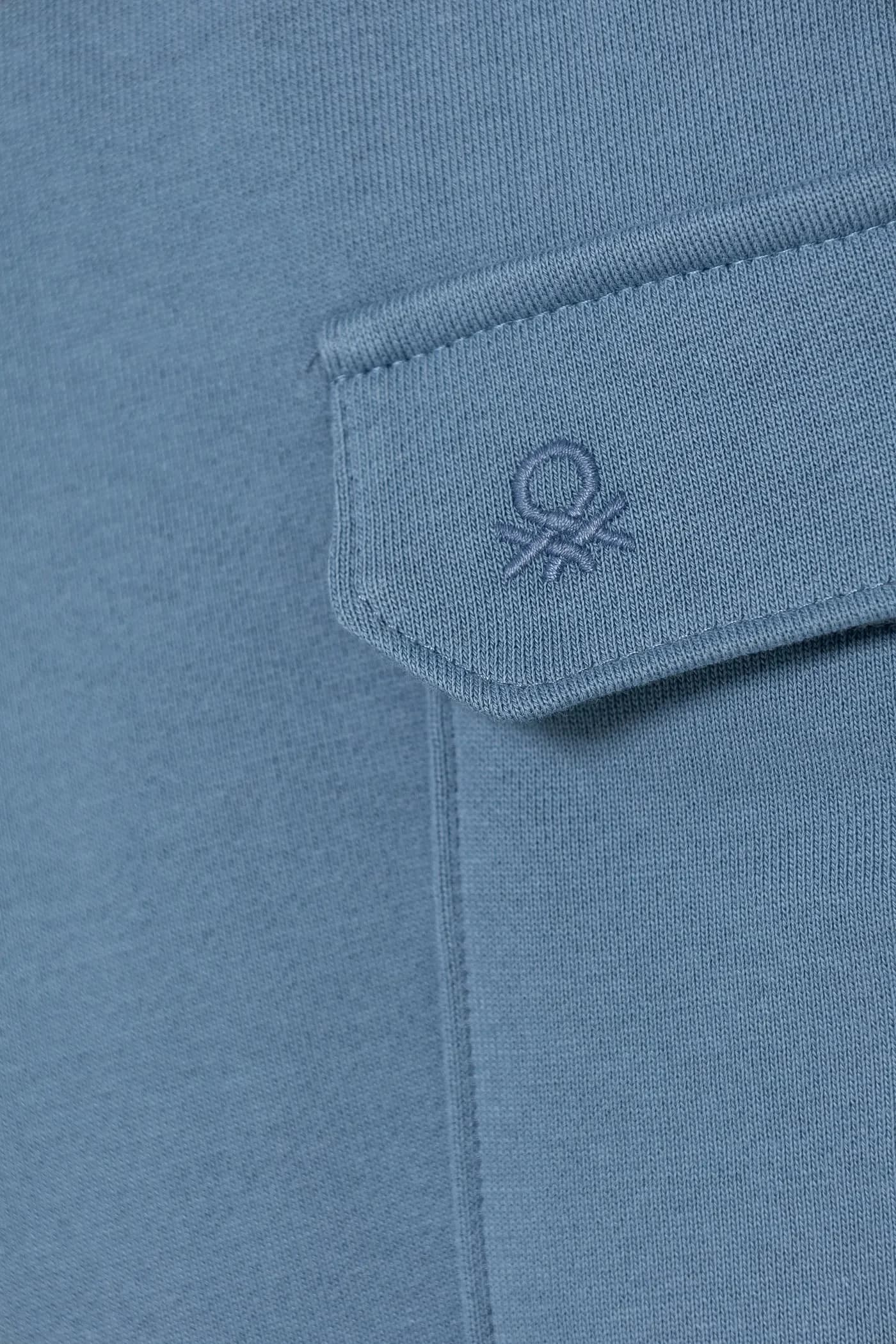 Детские хлопковые спортивные штаны - фото 3