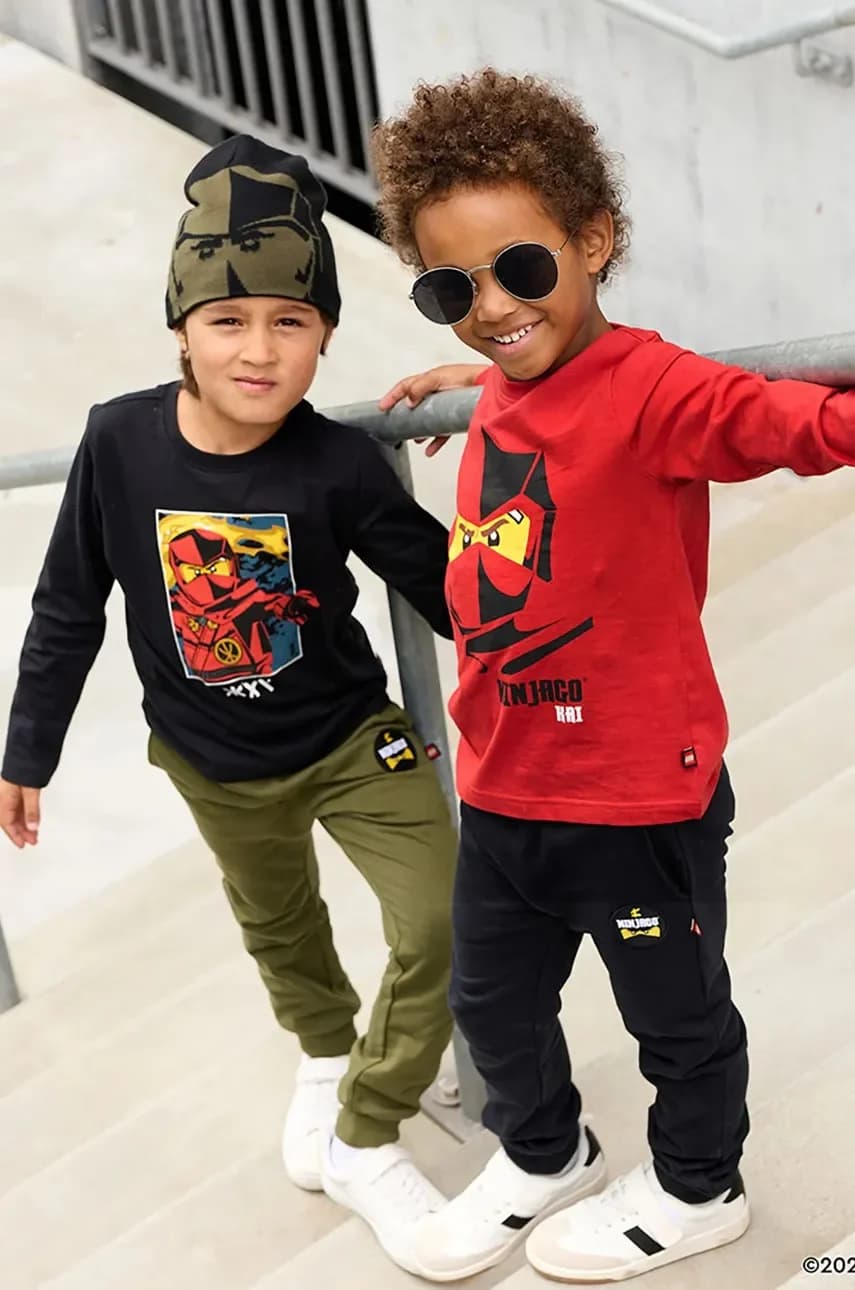 Детские спортивные штаны из хлопка LWPHILO 603 - фото 6