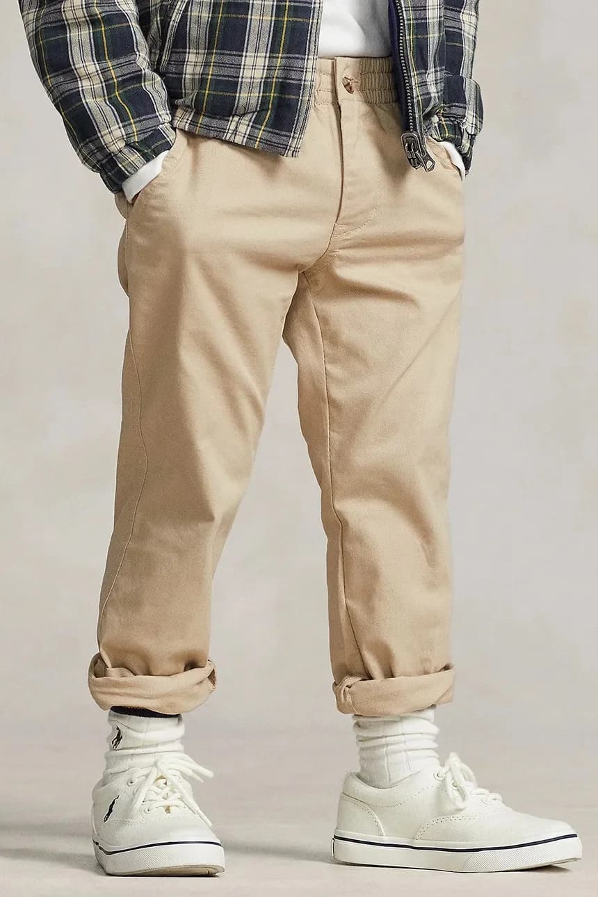 Детские хлопковые брюки - фото 4