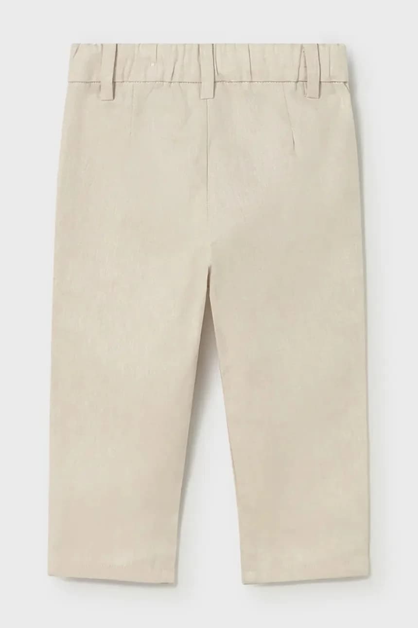 Детские брюки из смесового льна - фото 3